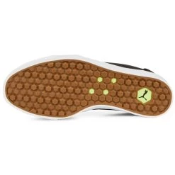 Puma Women's Tustin Fusion Slip-On Golf Shoes Black/Quiet Shade -Pro Golf Shop puma womens laguna tustin slipon black quiet shade 376783 02 bottom itempicture