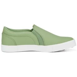 Puma Women's Tustin Fusion Slip-On Golf Shoes Dusty Green/White -Pro Golf Shop puma womens laguna tustin slipon sunset pink white 376783 04 profile2 itempicture