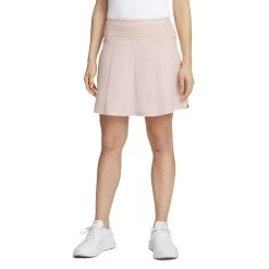 Puma Women's PWRSHAPE Solid Skort -Pro Golf Shop puma womens pwrshape solid skort rose dust itempicture