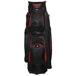 RJ Sports Mission Cart Bag -Pro Golf Shop rj sports mission cart bag black red front itempicture