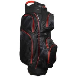 RJ Sports Mission Cart Bag -Pro Golf Shop rj sports mission cart bag black red left itempicture