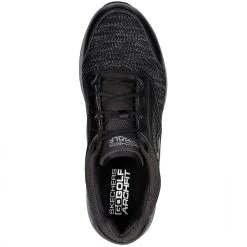 Skechers Arch Fit GO GOLF Elite 5 Range Golf Shoes Black/White -Pro Golf Shop sheckers arch fit go golf elite 5 range golf shoes black white top itempicture