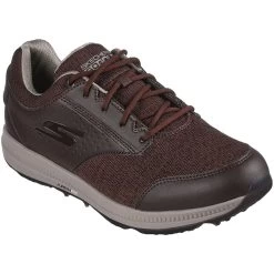 Skechers Arch Fit GO GOLF Elite 5 Range Golf Shoes Brown -Pro Golf Shop sheckers arch fit go golf elite 5 range golf shoes brown front itempicture