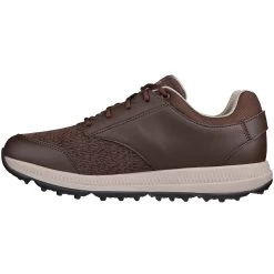 Skechers Arch Fit GO GOLF Elite 5 Range Golf Shoes Brown -Pro Golf Shop sheckers arch fit go golf elite 5 range golf shoes brown spine itempicture