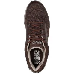 Skechers Arch Fit GO GOLF Elite 5 Range Golf Shoes Brown -Pro Golf Shop sheckers arch fit go golf elite 5 range golf shoes brown top itempicture