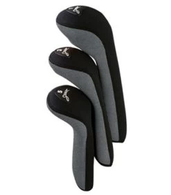 Pro Active Sports Stealth Headcovers 3-Pack -Pro Golf Shop silver 7367