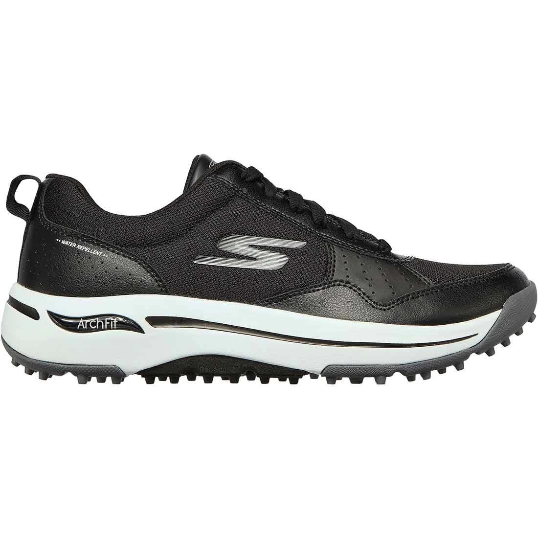 Skechers GO GOLF Arch Fit Line Up Golf Shoes Black/White 3 Skechers GO GOLF Arch Fit Line Up Golf Shoes Black/White