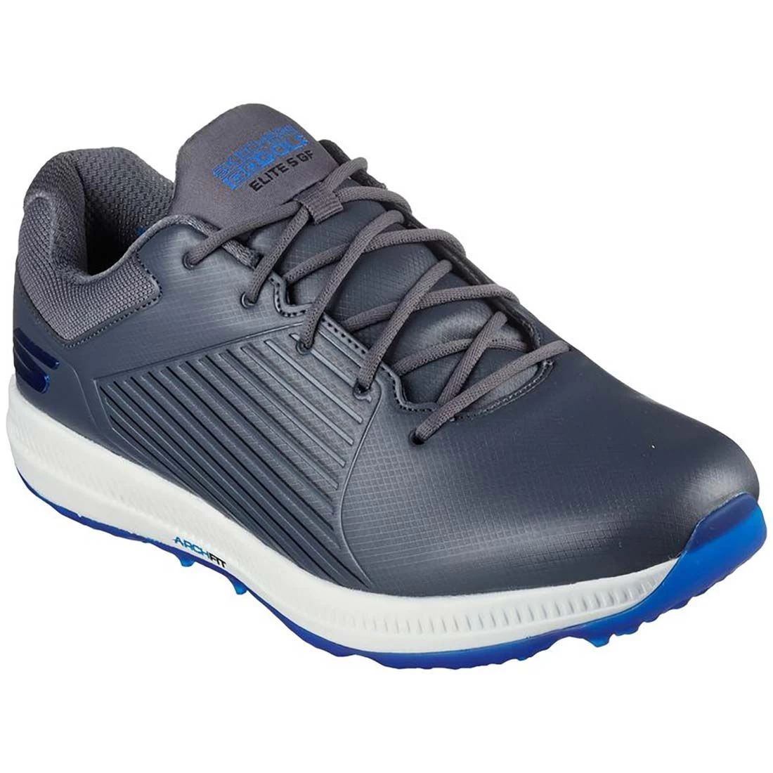Skechers GO GOLF Elite 5 GF Golf Shoes Grey/Blue 5 Skechers GO GOLF Elite 5 GF Golf Shoes Grey/Blue - Image 3