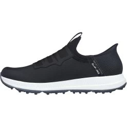 Skechers GO GOLF Elite 5 Slip 'In Golf Shoes Black/White -Pro Golf Shop skechers go golf elite 5 slip in shoes black white 214066 bkw spine itempicture