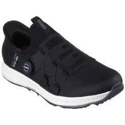 Skechers GO GOLF Elite 5 Slip 'In Golf Shoes Black/White -Pro Golf Shop skechers go golf elite 5 slip in shoes black white 214066 bkw toe itempicture