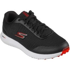 Skechers GO GOLF Max Fairway 3 Golf Shoes Black/Red -Pro Golf Shop skechers go golf max fairway 3 golf shoes black red toe itempicture
