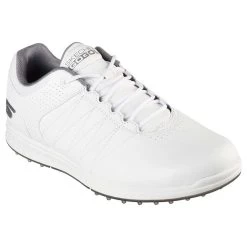 Skechers GO GOLF Pivot Golf Shoes White/Grey -Pro Golf Shop skechers go golf pivot golf shoes white grey 54545 wgy toe itempicture