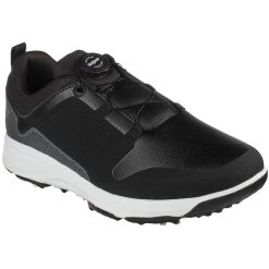 Skechers GO GOLF Torque Twist Golf Shoes Black -Pro Golf Shop skechers go golf torque twist golf shoes black red front itempicture