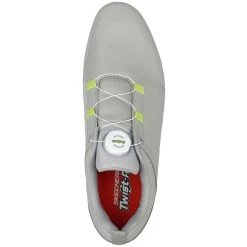Skechers GO GOLF Torque Twist Golf Shoes Grey/Yellow 11 Skechers GO GOLF Torque Twist Golf Shoes Grey/Yellow -Pro Golf Shop skechers go golf torque twist golf shoes grey lime top itempicture