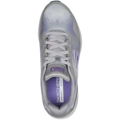 Skechers Women's Arch Fit GO GOLF Max 2 Splash Golf Shoes Grey/Purple -Pro Golf Shop skechers w arch fit go golf max 2 splash grey purple 123068 gypr top itempicture