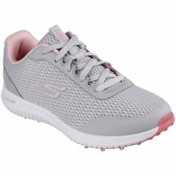 Skechers Women's GO GOLF Max Fairway 3 Golf Shoes Grey/Pink -Pro Golf Shop skechers women s go golf max fairway 3 golf shoes grey pink front itempicture