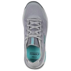Skechers Women's GO GOLF Arch Fit Balance Golf Shoes Grey/Blue -Pro Golf Shop skechers womens go golf arch fit balance golf shoes grey blue top
