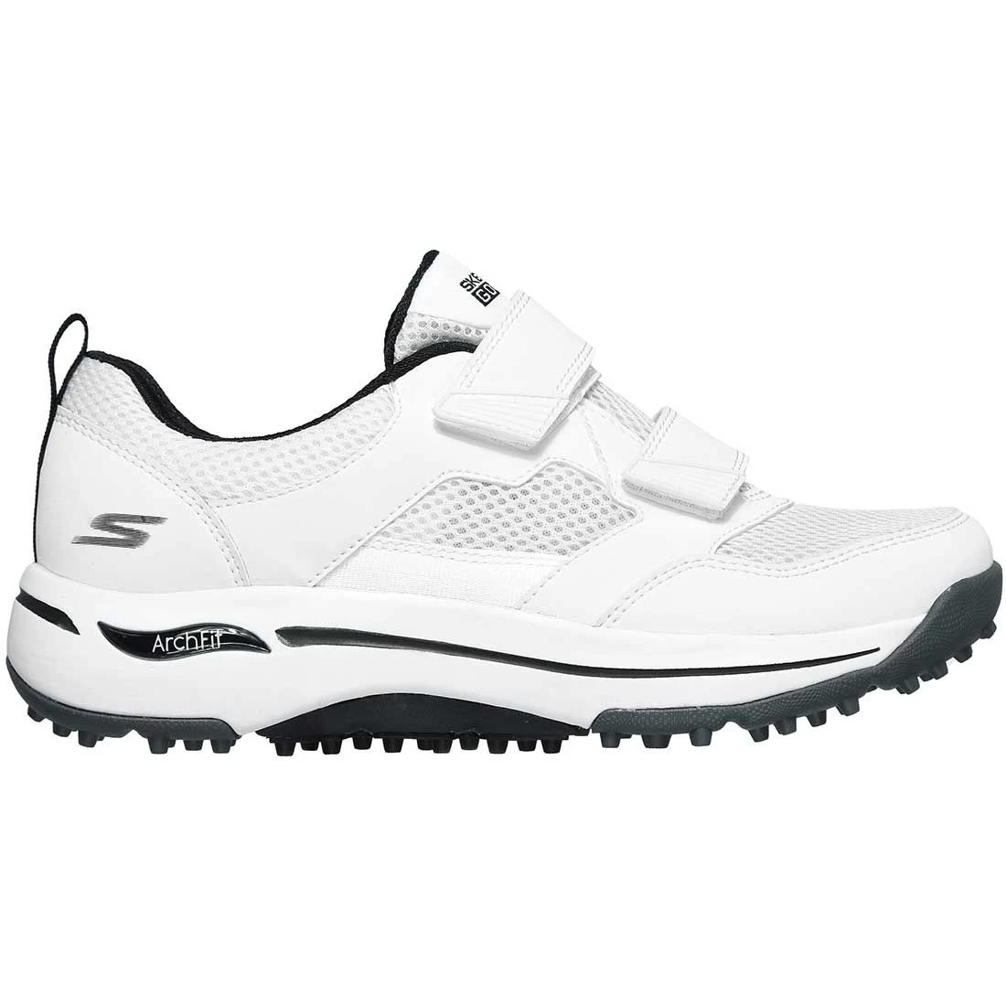 Skechers Women's GO GOLF Arch Fit Front Nine Golf Shoes White/Black 3 Skechers Women's GO GOLF Arch Fit Front Nine Golf Shoes White/Black