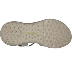 Skechers Women's GO GOLF Arch Fit Sandals Taupe -Pro Golf Shop skechers womens go golf arch fit sandals taupe sole itempicture