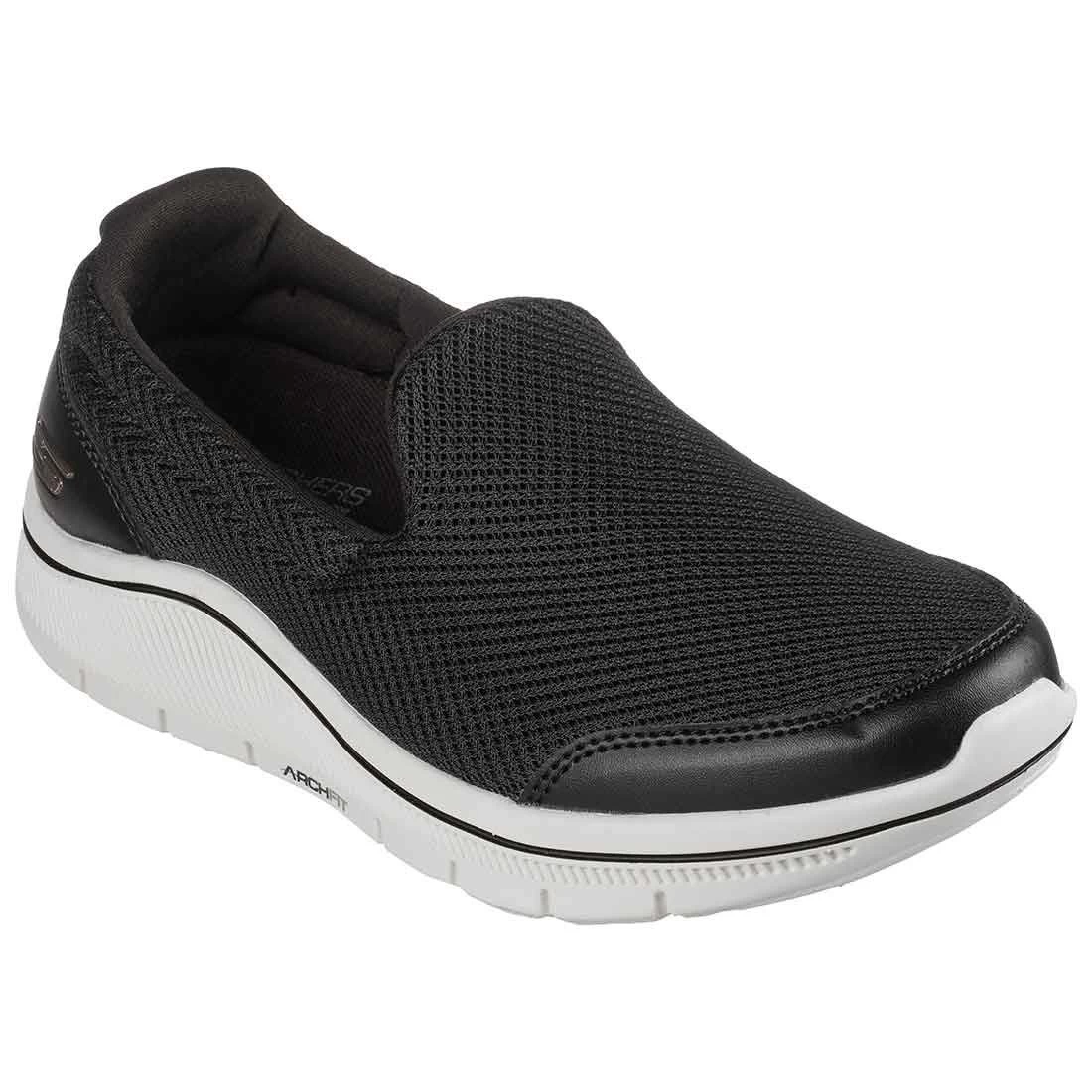 Skechers Women's GO GOLF Arch Fit Walk Relaxed Fit Golf Shoes Black/White 5 Skechers Women's GO GOLF Arch Fit Walk Relaxed Fit Golf Shoes Black/White - Image 3