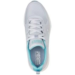 Skechers Women's GO GOLF Elite 5 Sport Golf Shoes Grey/Aqua -Pro Golf Shop skechers womens go golf elite 5 sport golf shoes grey aqua top itempicture