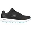 Skechers Women's GO GOLF Max Fairway 3 Golf Shoes Black/Turquoise -Pro Golf Shop skechers womens go golf max fairway 3 golf shoes black turquoise profile itempicture