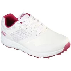 Skechers Women's GO GOLF Max Golf Shoes White/Purple -Pro Golf Shop skechers womens go golf max golf shoes white purple toe itempicture