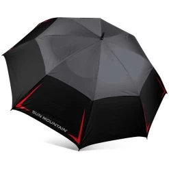 Sun Mountain 2021 Manual 68 Inch Umbrella -Pro Golf Shop sun mountain 2021 manual 68 inch umbrella black gunmetal red itempicture
