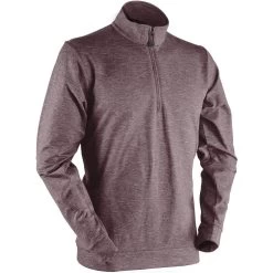 Sun Mountain Bridger Pullover -Pro Golf Shop sun mountain 2023 bridger pullover teak itempicture