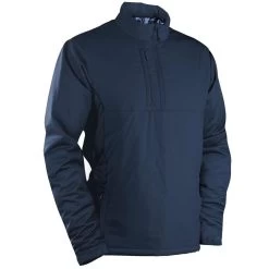 Sun Mountain Colter II Long Sleeve Pullover -Pro Golf Shop sun mountain 2023 colter ii ls pullover navy itempicture