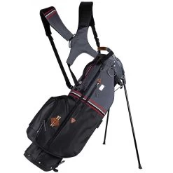 Sun Mountain Mid Stripe Stand Bag -Pro Golf Shop sun mountain 2023 mid stripe stand bag black gunmetal red itempicture