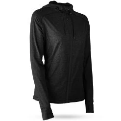 Sun Mountain Women's Second Layer Hooded Jacket -Pro Golf Shop sun mountain 2023 womens second layer hooded jacket black itempicture
