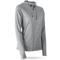 Sun Mountain Women's Second Layer Hooded Jacket -Pro Golf Shop sun mountain 23 wmn second layer hooded jacket platinum itempicture