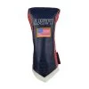 Sun Mountain Leather 3-Wood Headcover -Pro Golf Shop sun mountain leather fairway headcover navy red white
