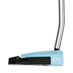 TaylorMade Women's Spider GTX Ice Blue Single Bend Putter -Pro Golf Shop taylormade spider gtx ice blue single bend putter toe itempicture