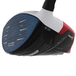 TaylorMade Stealth 2 Plus Red/White/Blue Driver -Pro Golf Shop taylormade stealth 2 plus usa driver heel itempicture