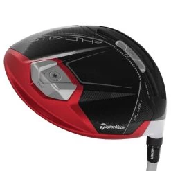 TaylorMade Stealth 2 Plus Red/White/Blue Driver -Pro Golf Shop taylormade stealth 2 plus usa driver left sole itempicture