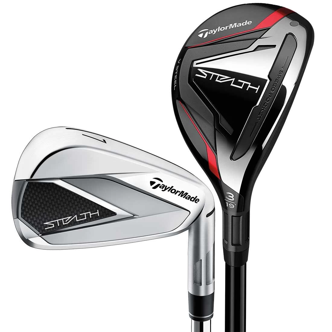TaylorMade Stealth 2 Combo Irons 3 TaylorMade Stealth 2 Combo Irons