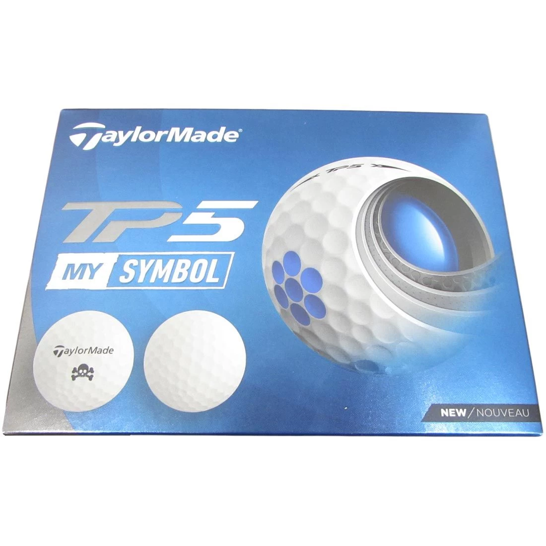 TaylorMade TP5 My Symbol Skull Golf Balls 3 TaylorMade TP5 My Symbol Skull Golf Balls