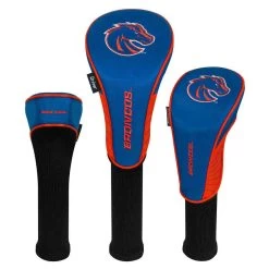 Team Effort NCAA Set Of 3 Headcovers -Pro Golf Shop te 135h3 boise state broncos 1