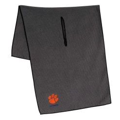 Team Effort NCAA 19 X 41 Grey Microfiber Towel 37 Team Effort NCAA 19 X 41 Grey Microfiber Towel -Pro Golf Shop te 22mtg clemson tigers 1
