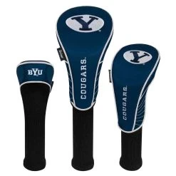Team Effort NCAA Set Of 3 Headcovers -Pro Golf Shop te 29h3 brigham young cougars 1