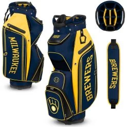 Team Effort MLB Bucket III Cooler Cart Bag -Pro Golf Shop team effort mlb bucket 3 cooler cart bag milwaukee brewers itempicture