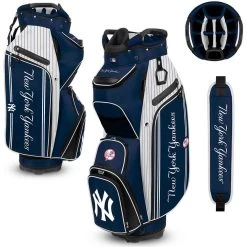 Team Effort MLB Bucket III Cooler Cart Bag -Pro Golf Shop team effort mlb bucket 3 cooler cart bag new york yankees itempicture