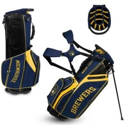 Team Effort MLB Caddie Carry Hybrid Bag -Pro Golf Shop team effort mlb caddie carry hybrid bag milwaukee brewers itempicture