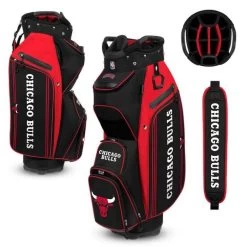 Team Effort NBA Bucket III Cooler Cart Bag -Pro Golf Shop team effort nba bucket 3 cooler cart bag chicago bulls itempicture