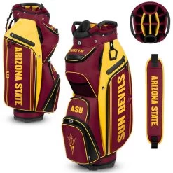 Team Effort NCAA Bucket III Cooler Cart Bag -Pro Golf Shop team effort ncaa bucket 3 cooler cart bag arizona state sun devils itempicture