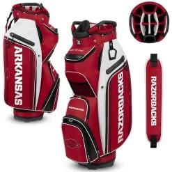 Team Effort NCAA Bucket III Cooler Cart Bag -Pro Golf Shop team effort ncaa bucket 3 cooler cart bag arkansas razorbacks itempicture