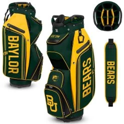 Team Effort NCAA Bucket III Cooler Cart Bag -Pro Golf Shop team effort ncaa bucket 3 cooler cart bag baylor bears itempicture