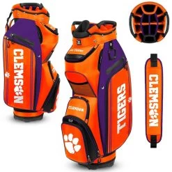 Team Effort NCAA Bucket III Cooler Cart Bag -Pro Golf Shop team effort ncaa bucket 3 cooler cart bag clemson tigers itempicture